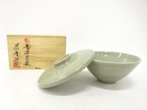 作家物　高麗青磁　蓋碗